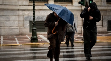 Βροχόπτωση στην Αθήνα