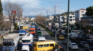 κίνηση στους δρόμους