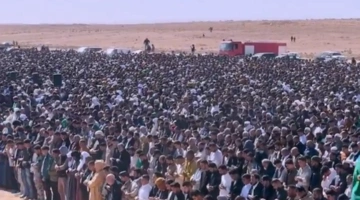 Χιλιάδες οπαδοί του Μουάμαρ Καντάφι στην κηδεία του γιου του