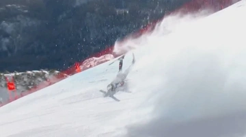 τραυματισμός-αθλήτρια-σκι