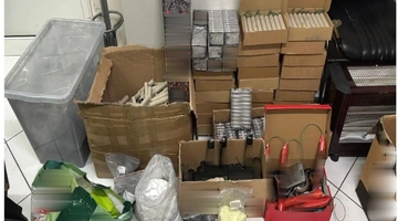 Εκρηκτικά που βρέθηκαν 