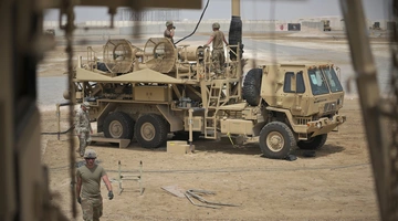 Η στρατιωτική βάση Αλ Ντάφρα στο Άμπου Ντάμπι