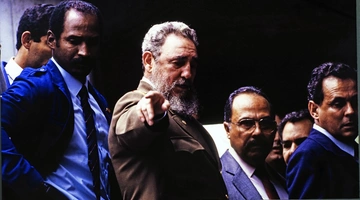 Ο Φιντέλ Κάστρο στο Καράκας, 1989