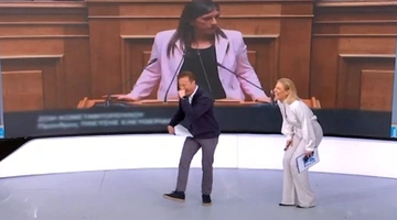  Γιώργος Γρηγοριάδης και η Ντόρα Κουτροκόη