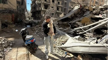 Ο 20χρονος Mohammad Habli διασώζει τα εκτοπισμένα ζώα του Λιβάνου