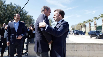 Κυριάκος Μητσοτάκης Εμμάνουελ Μακρόν