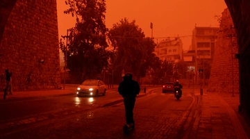 Κύμα αφρικανικής σκόνης στο Ηράκλειο