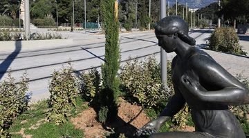 Η αναπλασμένη λεωφόρος Βασιλίσσης Όλγας