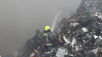 Φωτιά σε εταιρεία ανακύκλωσης στη Θεσσαλονίκη