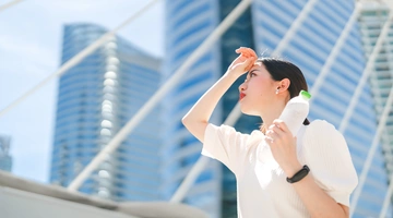 γυναίκα ζέστη