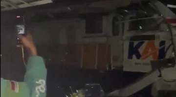 Ινδονησία τρένο δυστύχημα