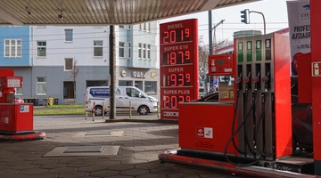 Πρατήριο καύσιμα γερμανια Ντύσελντορφ