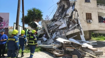 Κατάρρευση πολυκατοικίας στην Κύπρο