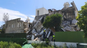 Η πολυκατοικία που κατέρρευσε στην Κύπρο