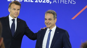 Μακρόν και Μητσοτάκης στο ΚΠΙΣΝ