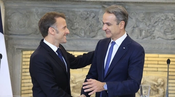 Κυριάκος Μητσοτάκης - Εμανουέλ Μακρόν