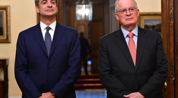 Κυριάκος Μητσοτάκης και Κωνσταντίνος Τασούλας