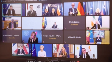 Κυριάκος Μητσοτάκης στην τηλεδιάσκεψη Ευρωπαίων ηγετών