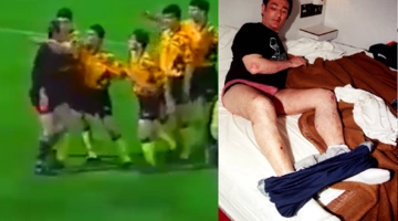 Μπάκας διαιτητής ξυλοδαρμός