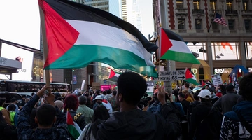 διαδηλωση παλαιστινη νεα υορκη