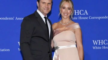 Τζένιφερ Ράουσετ και Πιτ Χέγκσεθ στο δείπνο του Λευκού Οίκου