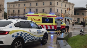 Ασθενοφόρο στη Μαγιόρκα της Ισπανίας