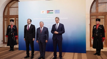 Κυριάκος Μητσοτάκης στην 5η Σύνοδο Κορυφής με την Κύπρο και την Ιορδανία