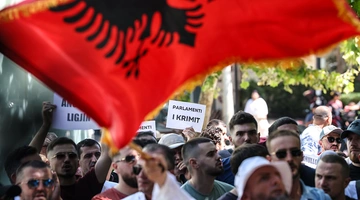 διαδηλωσεις στην αλβανια