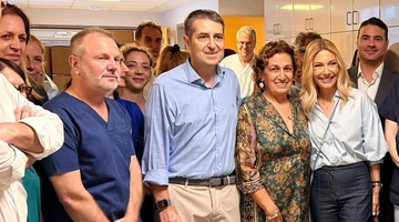 Ο Γιώργος Μυλωνάκης στον Ευαγγελισμό