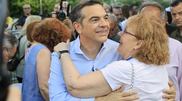 Αλέξης Τσίπρας στη Νίκαια