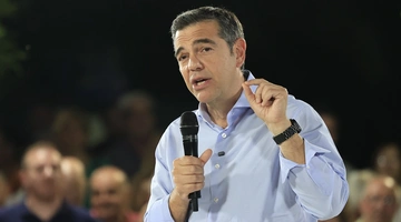 Ο Αλέξης Τσίπρας στη Νίκαια