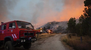Φωτιά στη βόρεια Πορτογαλία