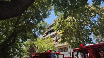 Φωτιά σε διαμέρισμα στα Άνω Πατήσια