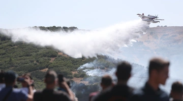Φωτιά στο Δερβένι Θεσσαλονίκης