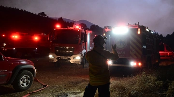 Πυροσβέστες στο μέτωπο του Πόρτο Γερμενό