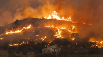 Οι φωτιές στην Ισπανία