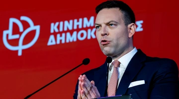 Ο πρόεδρος των Δημοκρατών Στέφανος Κασσελάκης