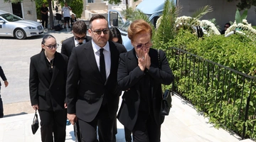 Κηδεία Βασίλη Λεβέντη
