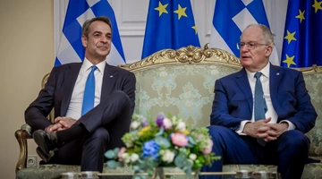 Κυριάκος Μητσοτάκης και Κωνσταντίνος Τασσούλας