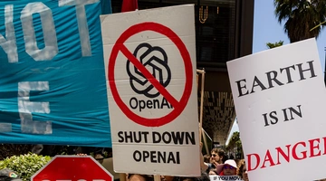 Διαδήλωση κατά της OpenAI