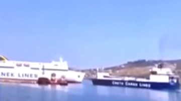 Σύγκρουση πλοίων στη Σούδα