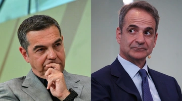 Αλέξης Τσίπρας και Κυριάκος Μητσοτάκης