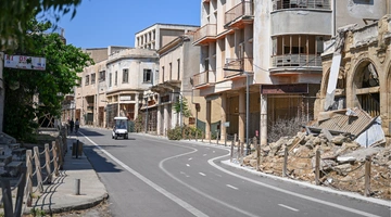 Εικόνα από τα κατεχόμενα Βαρώσια