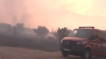 Φωτιά στον Κουβαρά Αττικής