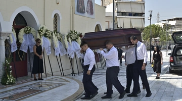 κηδεία Δημήτρη Κόκοτα