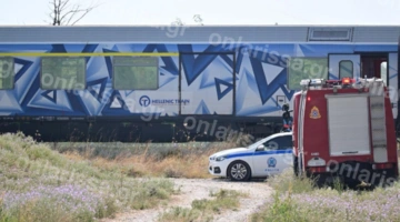 Παράσυρση ατόμου από αμαξοστοιχία της Hellenic Train