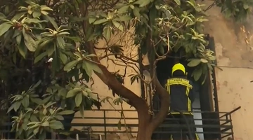 Φωτιά κτίριο Θεσσαλονίκη
