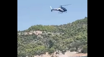 Σπέτσες - ελικόπτερο