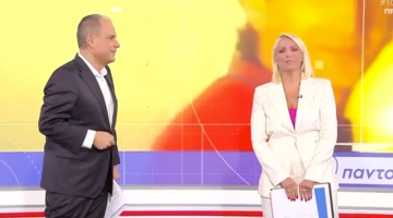 H πρώτη «καλημέρα» του Νίκου Στραβελάκη με την Κατερίνα Παπακωστοπούλου