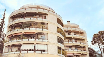 Οι στρογγυλές πολυκατοικίες της Κηφισιάς